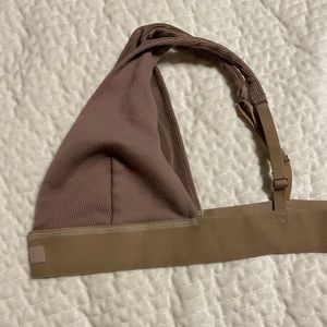 Skims ribbed T Shirt Bra.